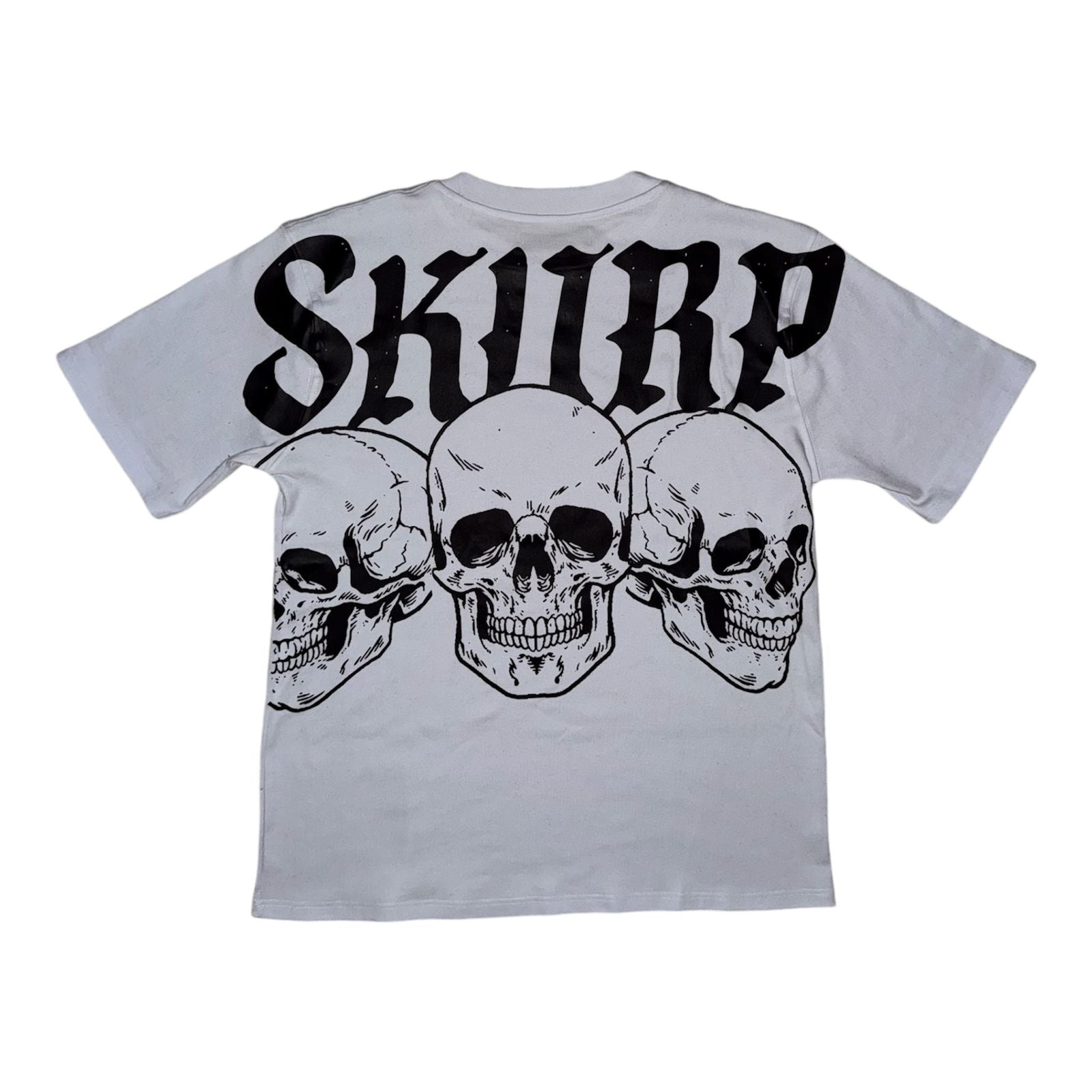 Playera "Skurp Skulls" blanca