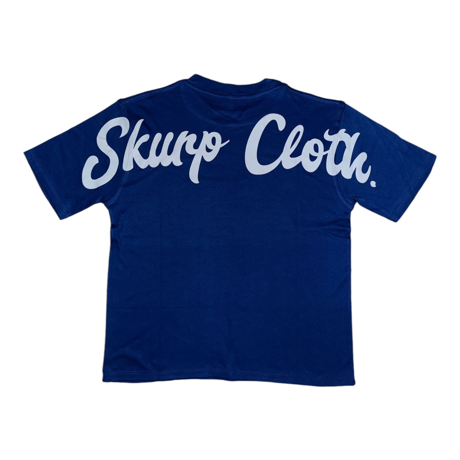 Playera "Skurp Cloth." azul