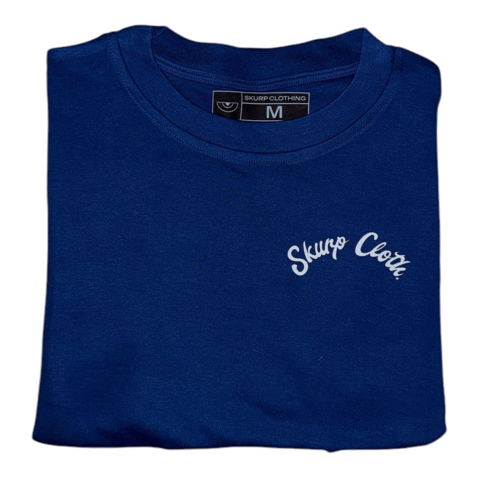 Playera "Skurp Cloth." azul